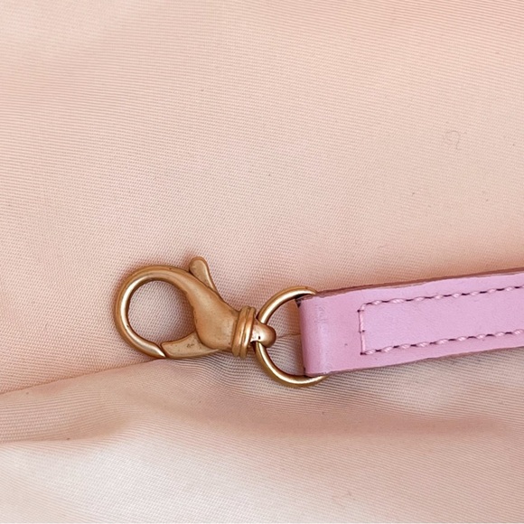 CHANEL Nylon Medium Travel Tote  Bag Pink - Picture 14 of 16